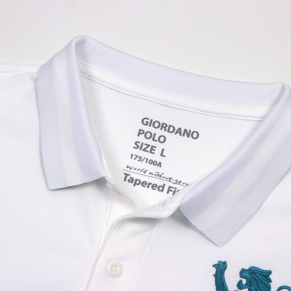 Giordano Men's 3D Lion Polo - Premium Polo