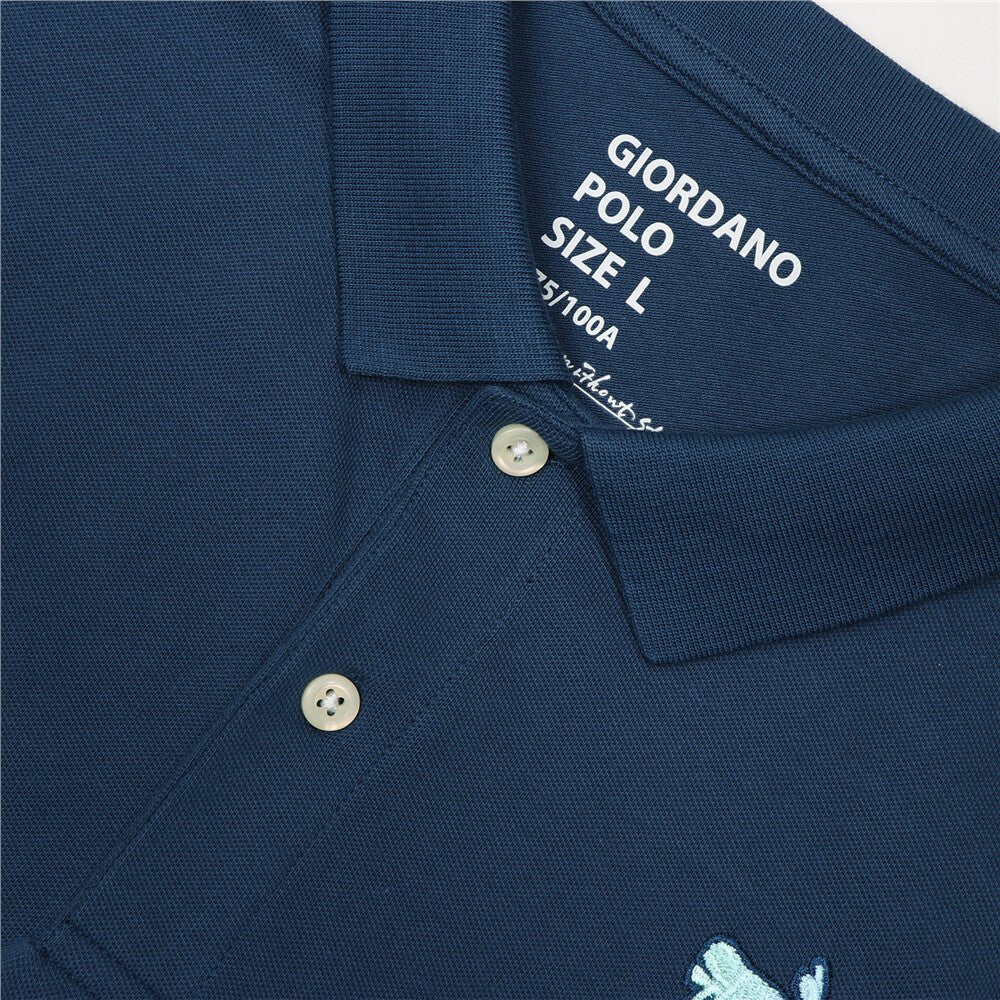 Giordano Men's 3D Napoleon Polo - Premium Polo