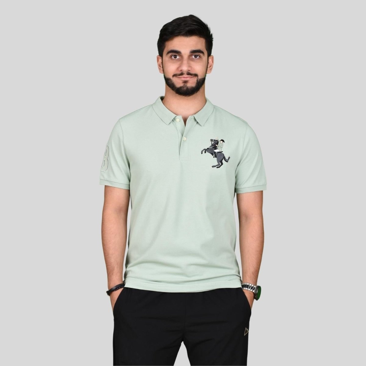 Giordano Men's 3D Napoleon Polo - Premium Polo
