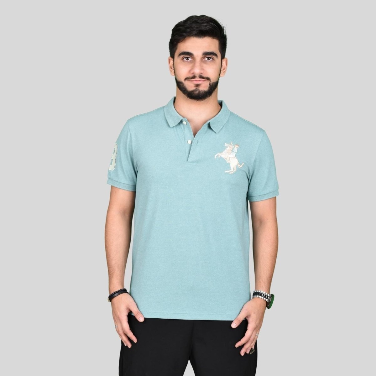 Giordano Men's 3D Napoleon Polo - Premium Polo