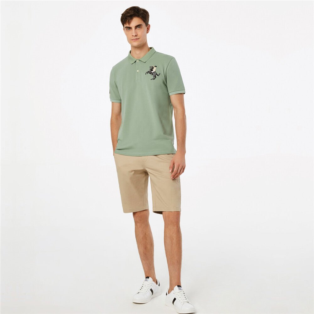 Giordano Men's 3D Napoleon Polo - Premium Polo