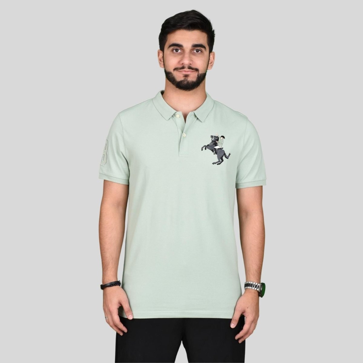 Giordano Men's 3D Napoleon Polo - Premium Polo