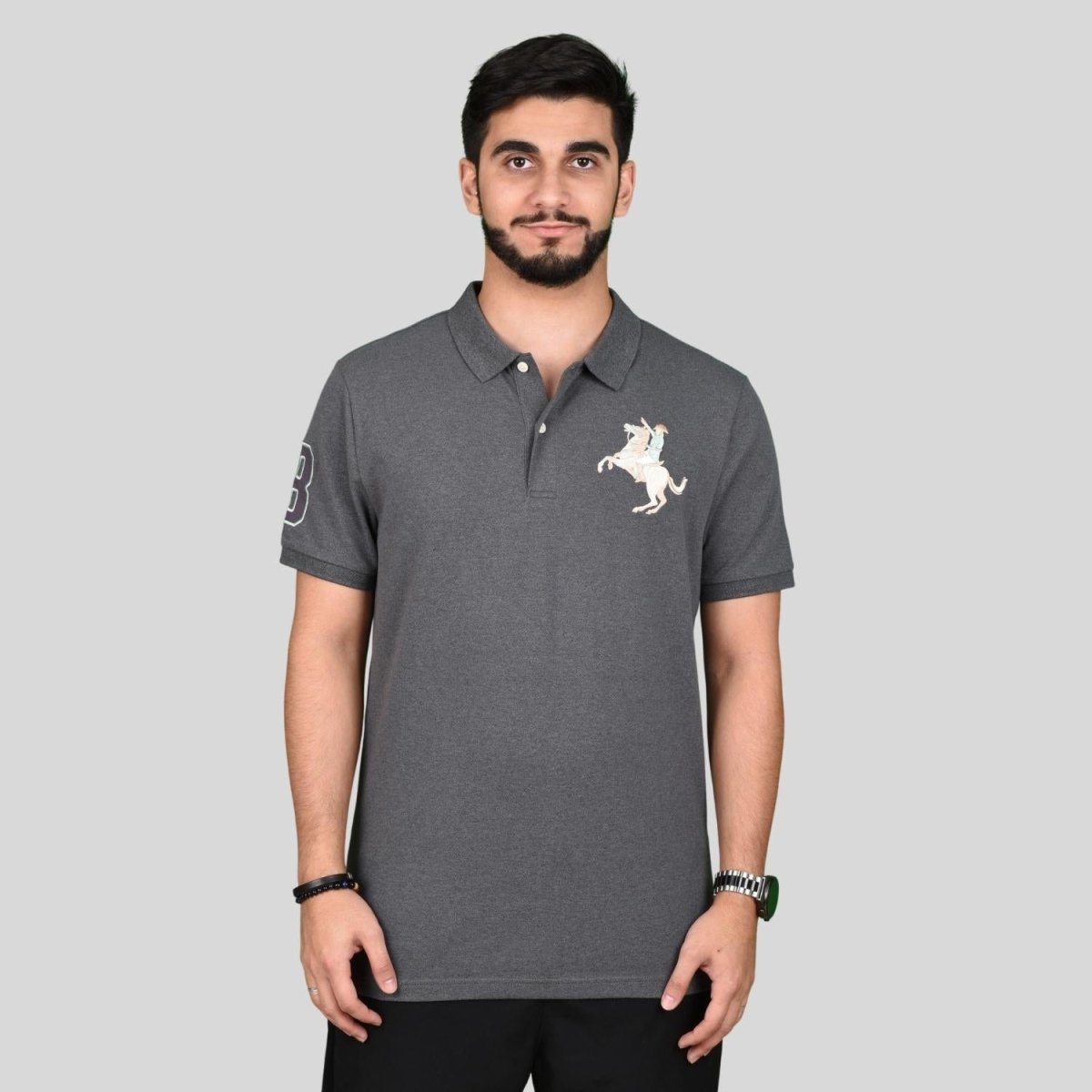 Giordano Men's 3D Napoleon Polo - Premium Polo
