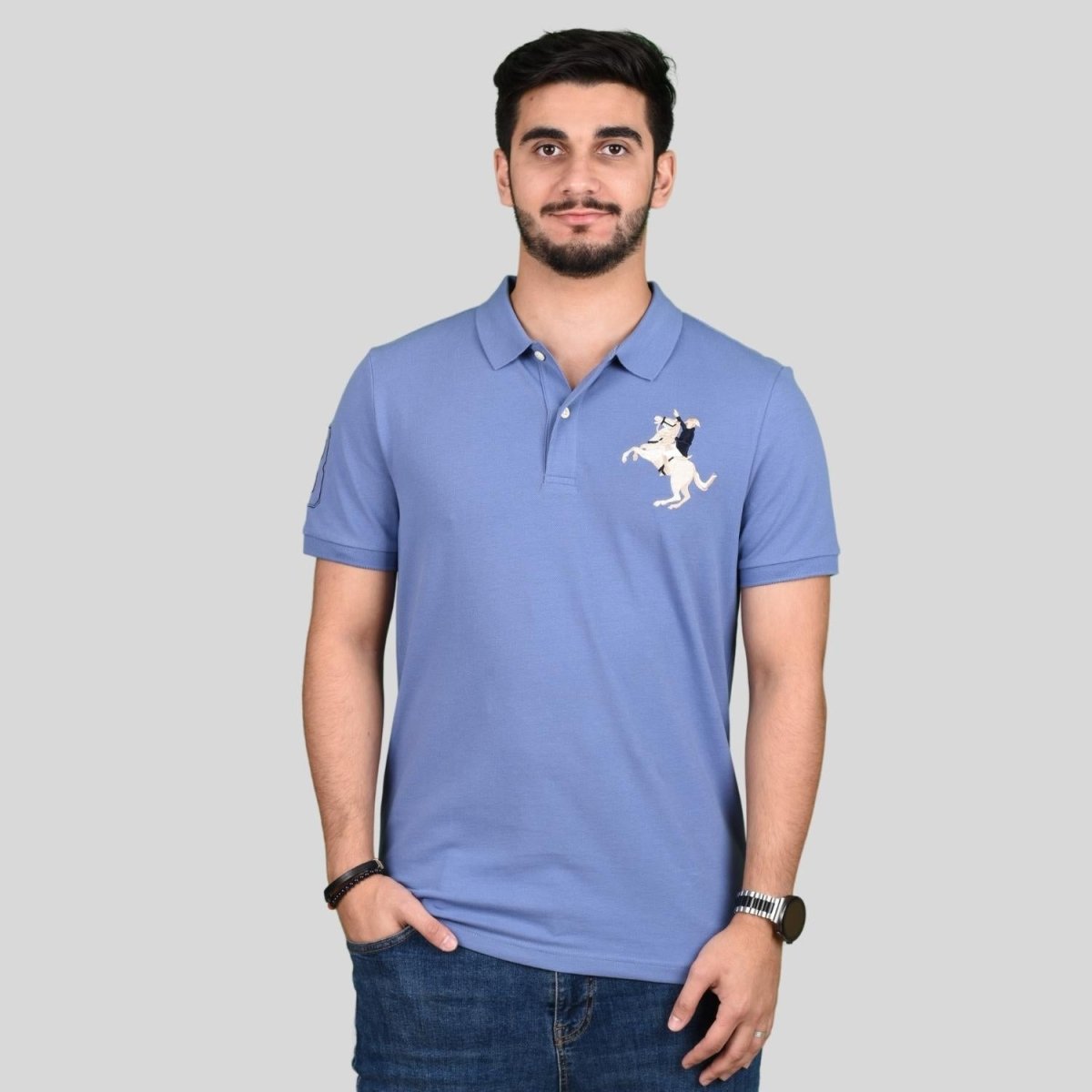 Giordano Men's 3D Napoleon Polo - Premium Polo