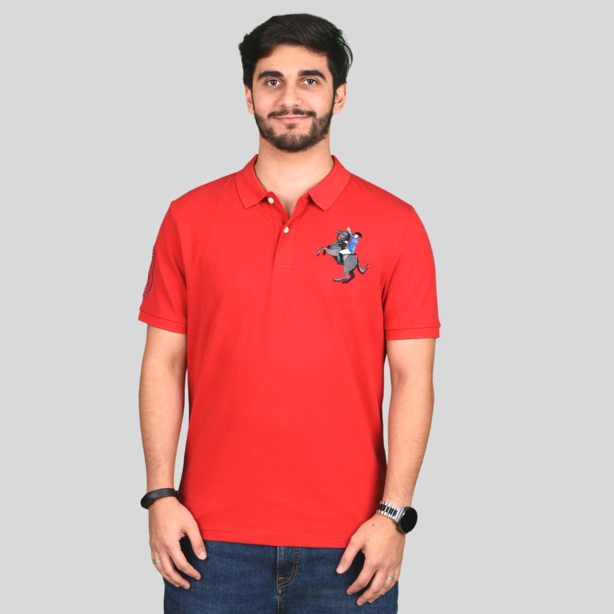 Giordano Men's 3D Napoleon Polo - Premium Polo