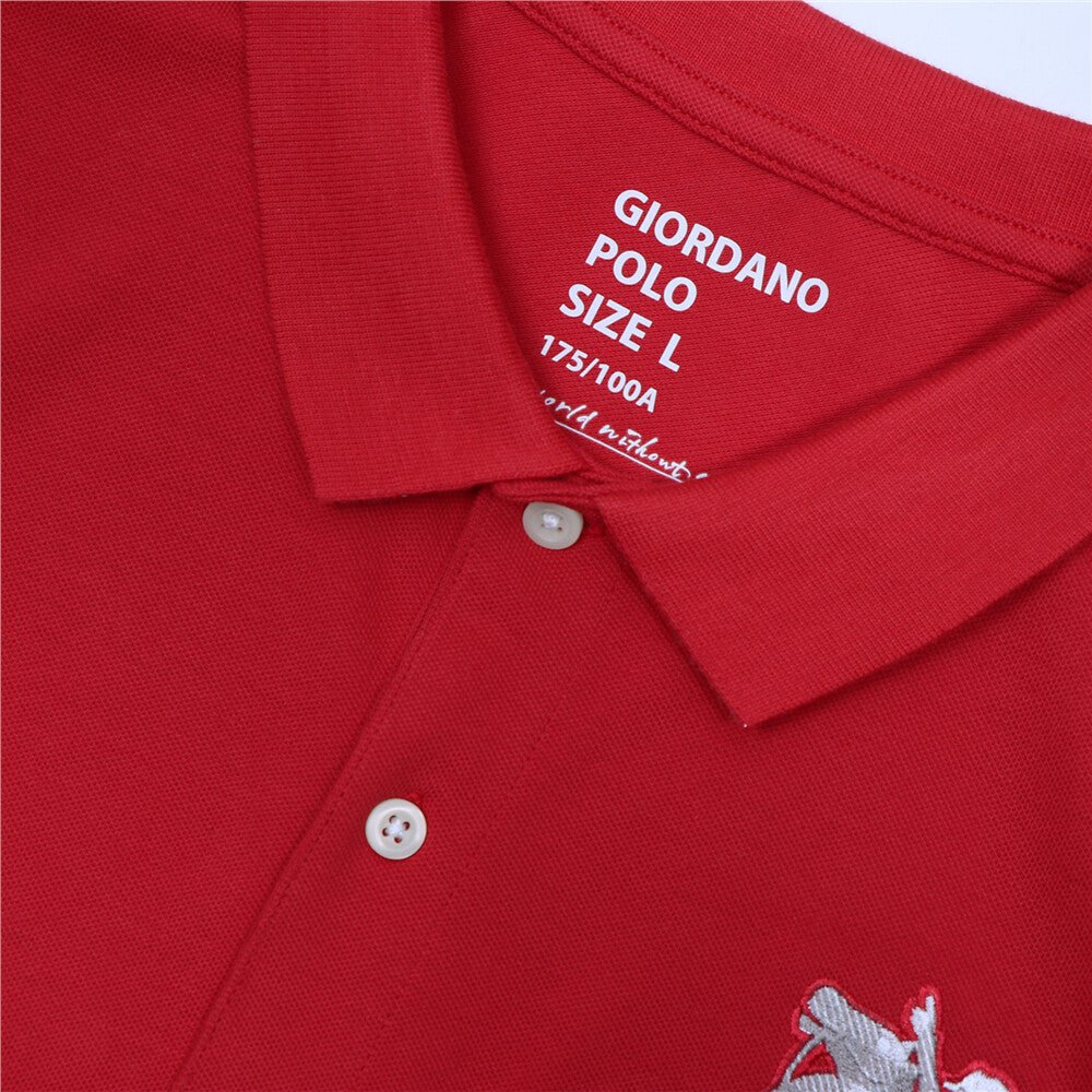 Giordano Men's 3D Napoleon Polo - Premium Polo