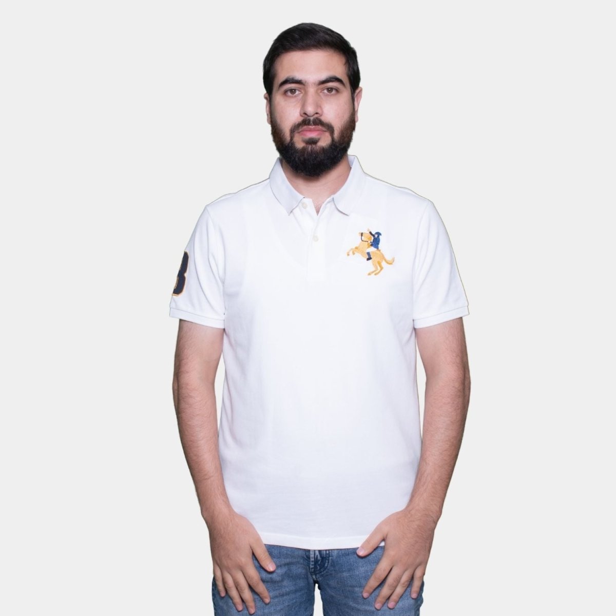 Giordano Men's 3D Napoleon Polo - Premium Polo