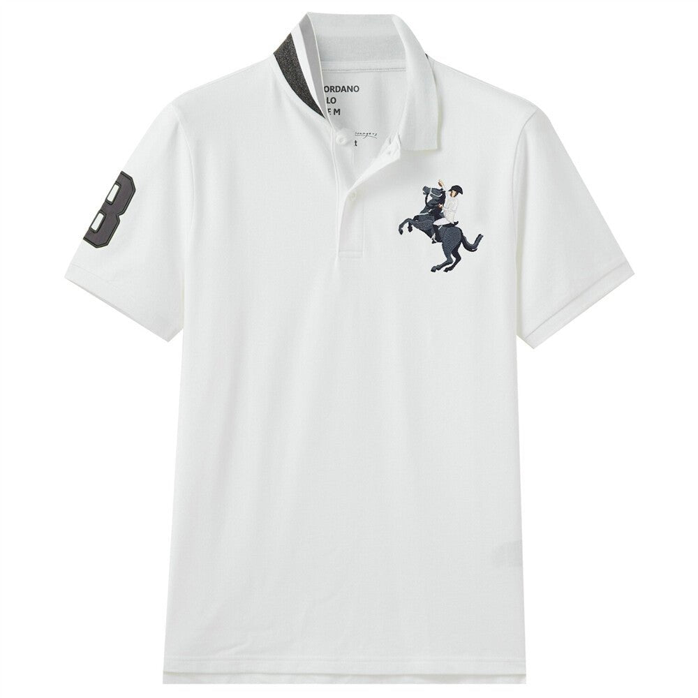 Giordano Men's 3D Napoleon Polo - Premium Polo