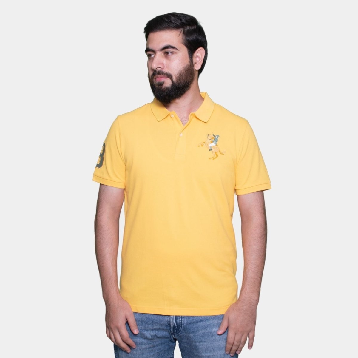 Giordano Men's 3D Napoleon Polo - Premium Polo