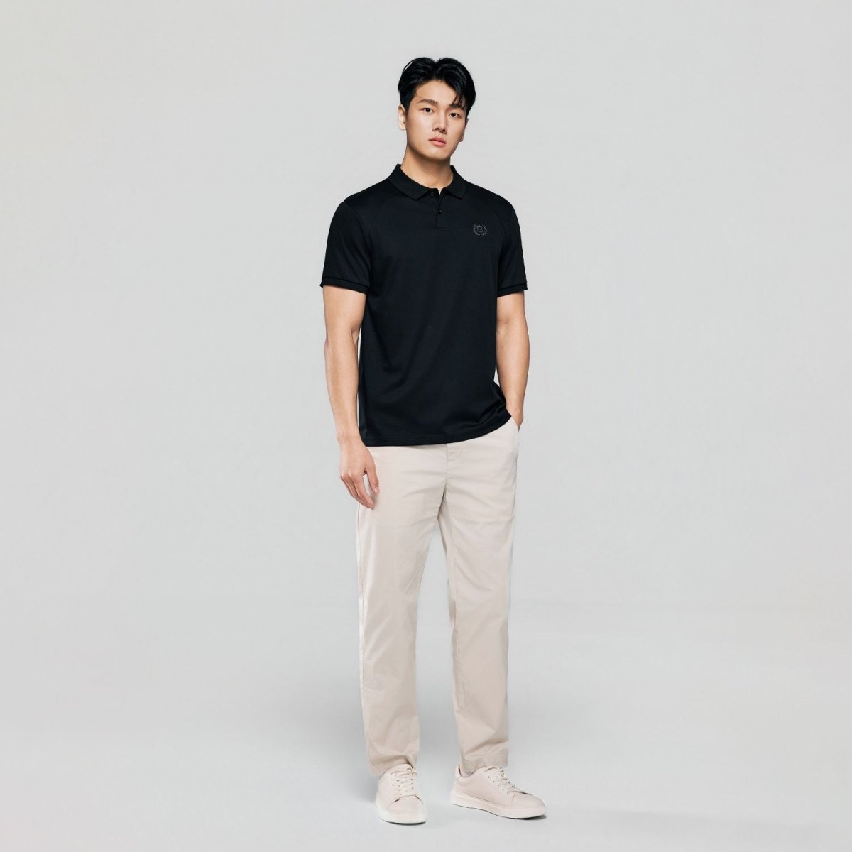 Giordano Men's 3G Premium Liquid Touch Interlock Polo - Premium Polo