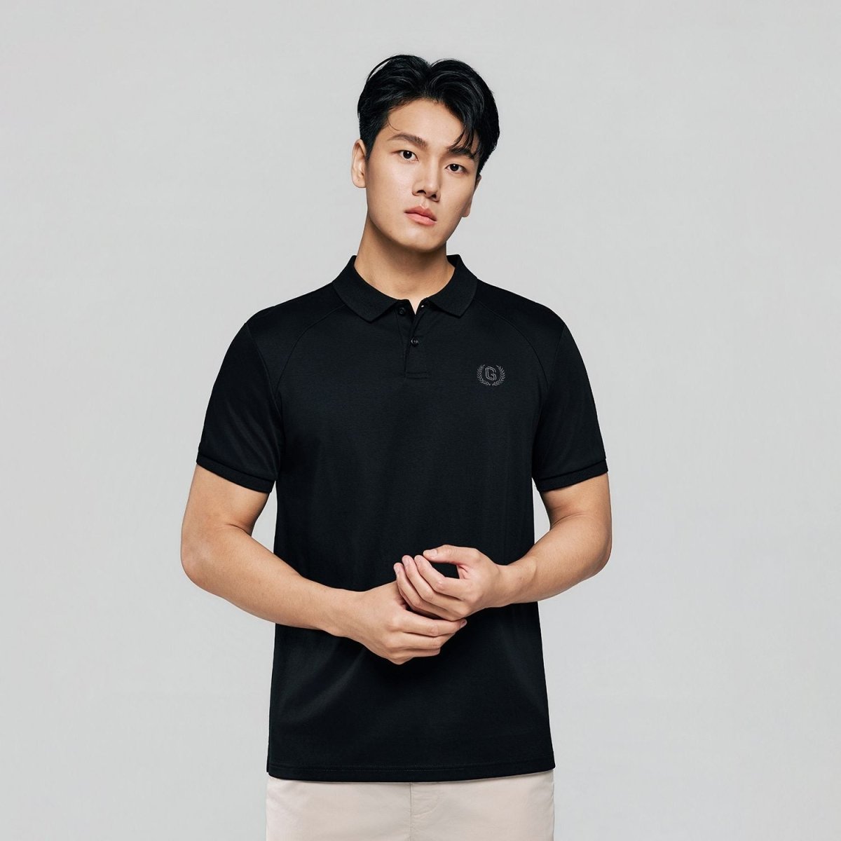 Giordano Men's 3G Premium Liquid Touch Interlock Polo - Premium Polo