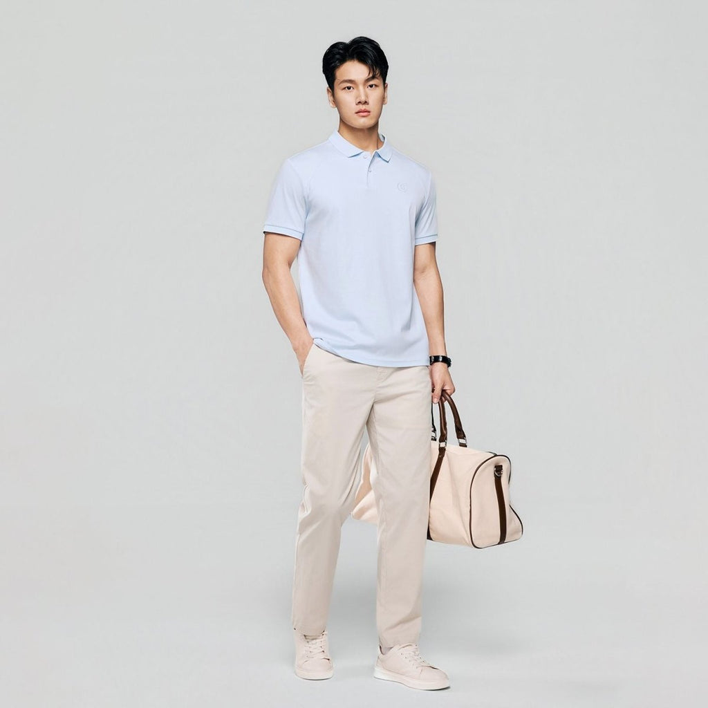 Giordano Men's 3G Premium Liquid Touch Interlock Polo - Premium Polo