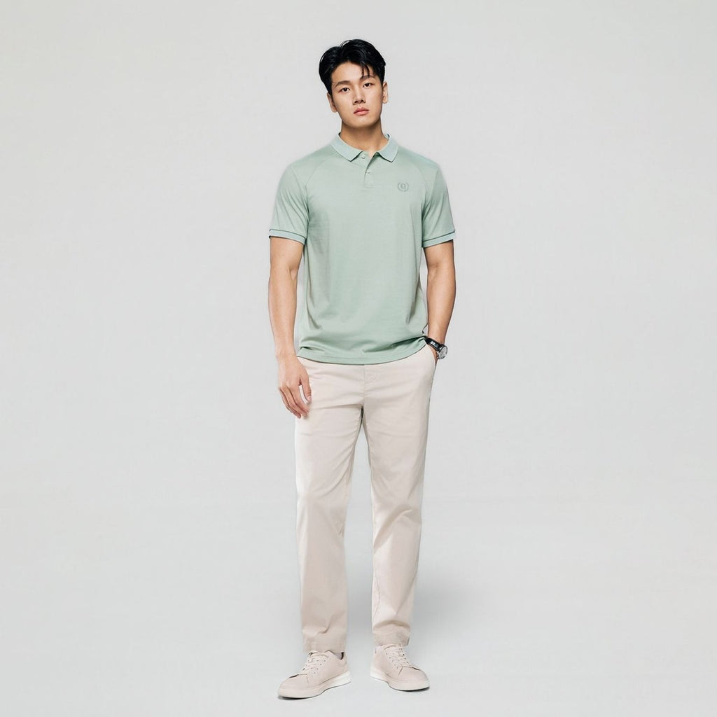 Giordano Men's 3G Premium Liquid Touch Interlock Polo - Premium Polo