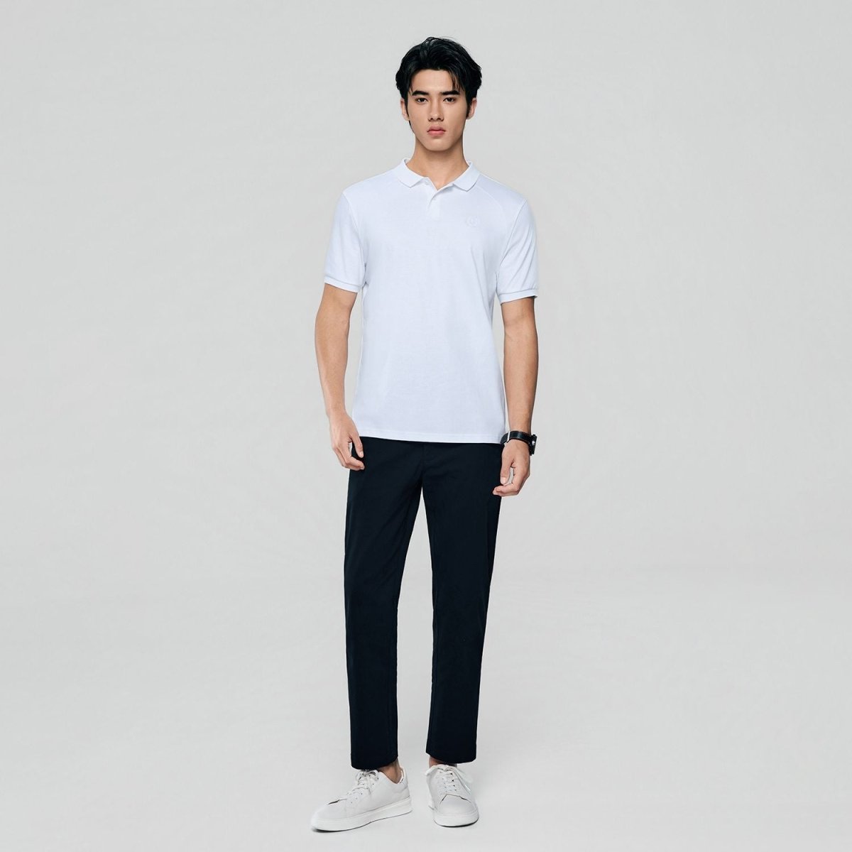 Giordano Men's 3G Premium Liquid Touch Interlock Polo - Premium Polo