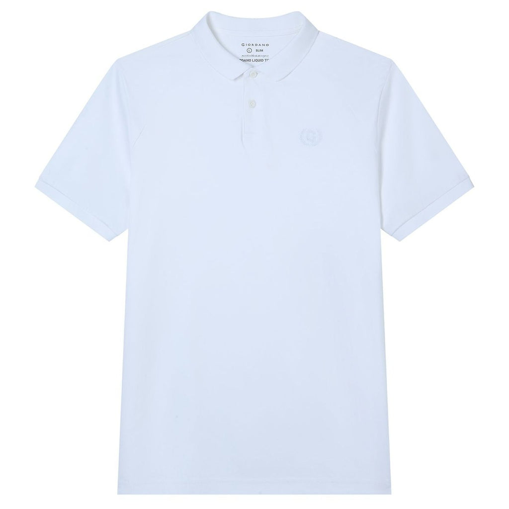 Giordano Men's 3G Premium Liquid Touch Interlock Polo - Premium Polo