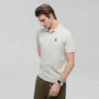 Giordano Men's 3G Small Napoleon Slim Melange Polo - Premium Polo