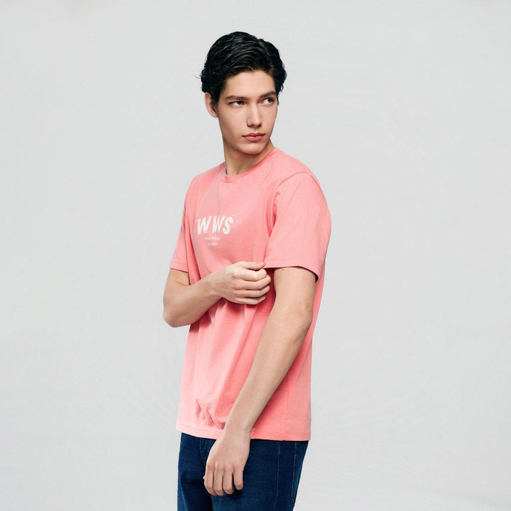 Giordano Men's 3G WWS Graphic Tee - Premium Print Tee