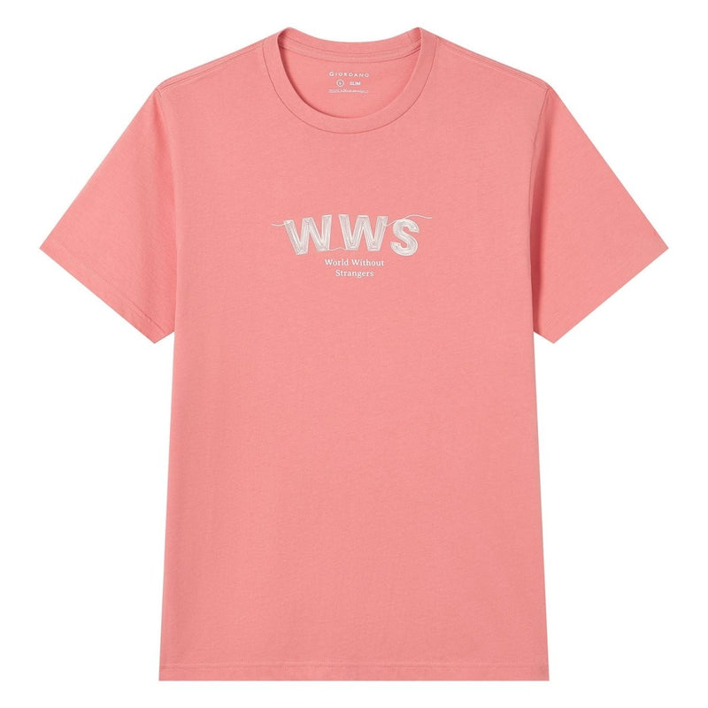 Giordano Men's 3G WWS Graphic Tee - Premium Print Tee