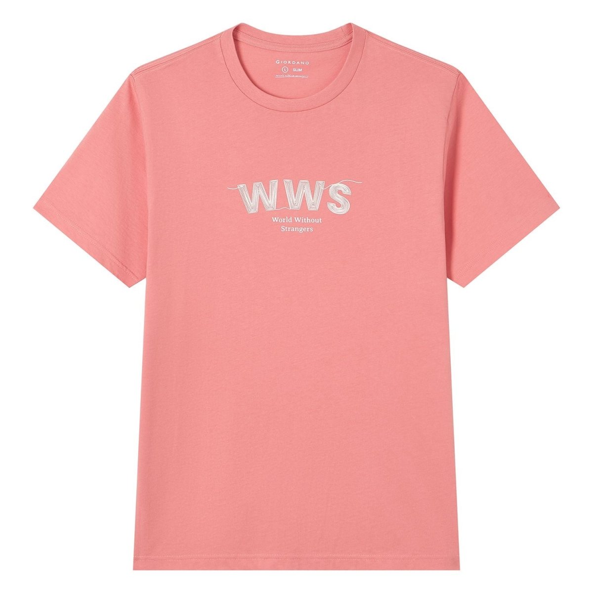 Giordano Men's 3G WWS Graphic Tee - Premium Print Tee