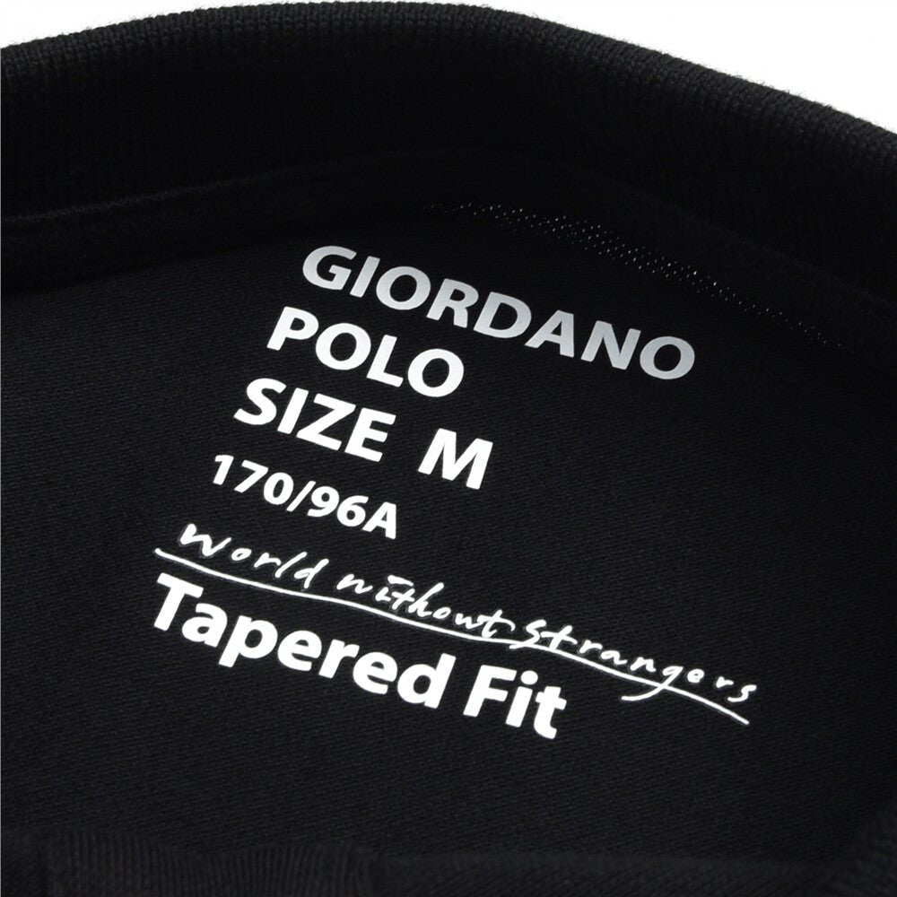 Giordano Men's Bold Embroidery Polo - Premium Polo