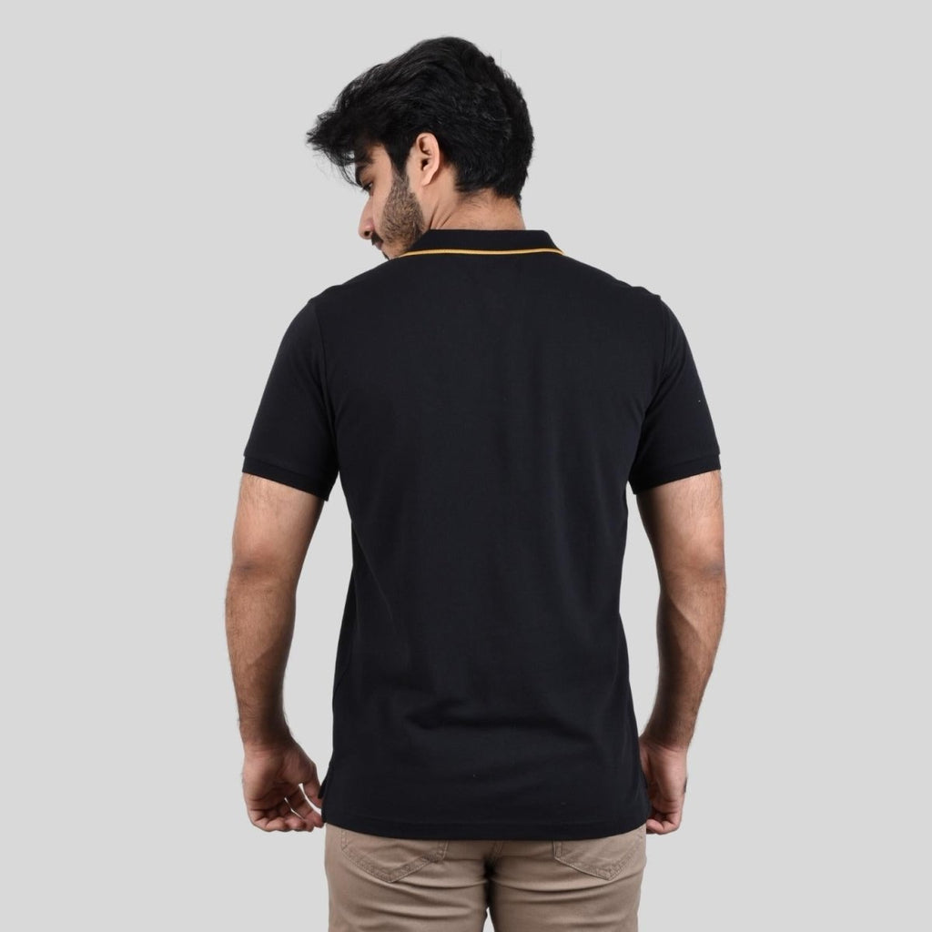 Giordano Men's Bold Embroidery Polo - Premium Polo