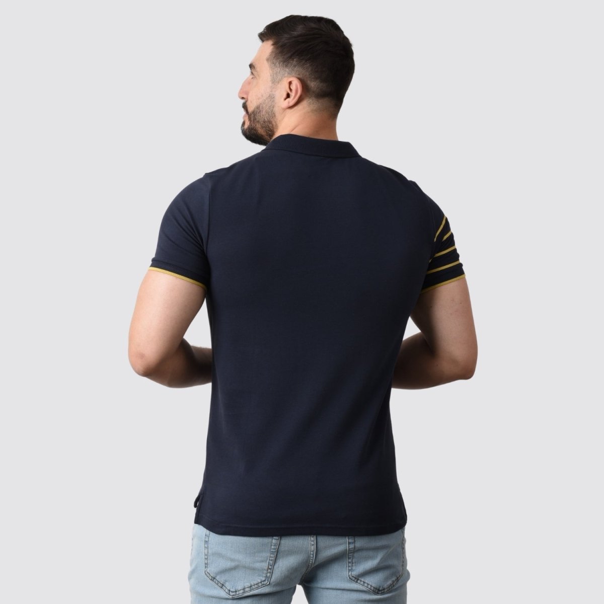 Giordano Men's Bold Embroidery Polo - Premium Polo