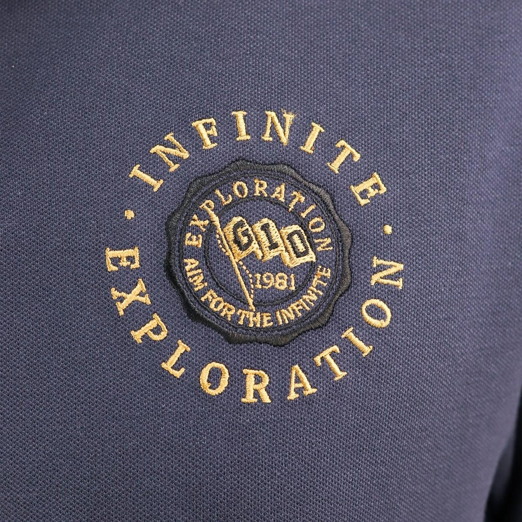 Giordano Men's Bold Embroidery Polo - Premium Polo