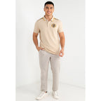 Giordano Men's Bold Embroidery Polo - Premium Polo
