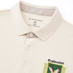 Giordano Men's Bold Embroidery Polo - Premium Polo