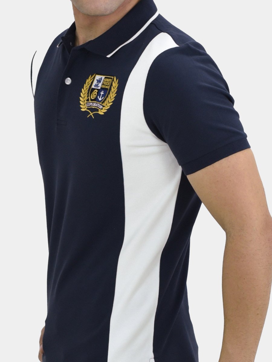 Giordano Men's Bold Embroidery Polo - Premium Polo