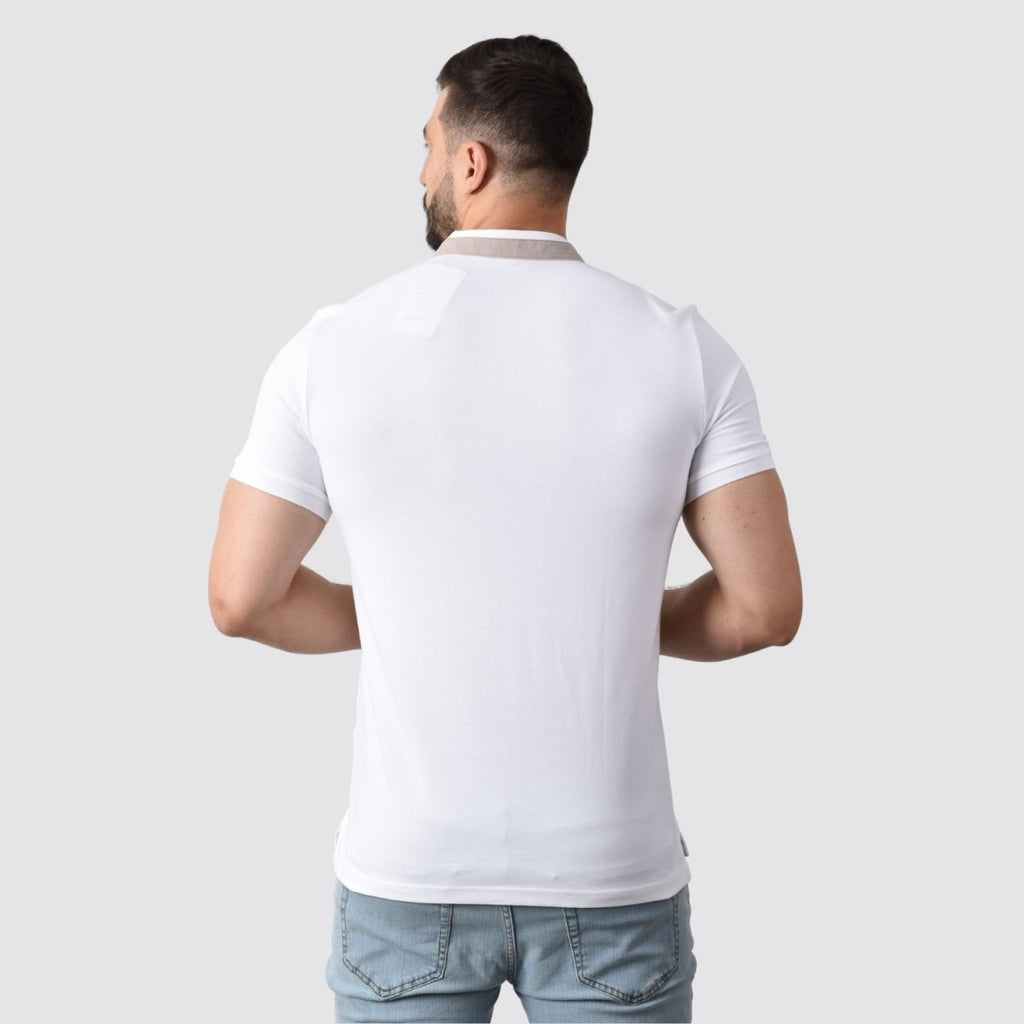 Giordano Men's Bold Embroidery Polo - Premium Polo