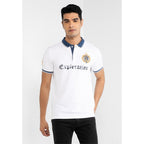 Giordano Men's Bold Embroidery Polo - Premium Polo