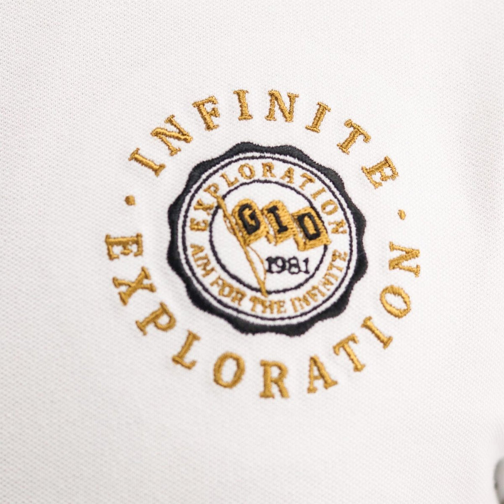 Giordano Men's Bold Embroidery Polo - Premium Polo