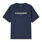 Giordano Men's Chiikawa Character Crew Neck Relaxed Graphic Tee - Premium Print Tee