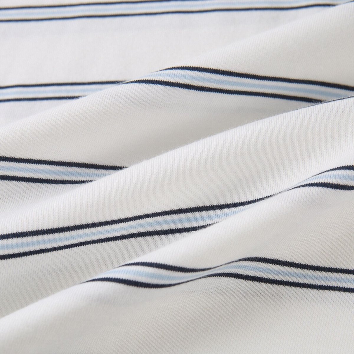 Giordano Men's Chiikawa Striped Cotton Relaxed Graphic Tee - Premium Print Tee