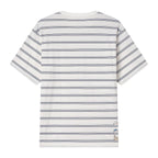 Giordano Men's Chiikawa Striped Cotton Relaxed Graphic Tee - Premium Print Tee