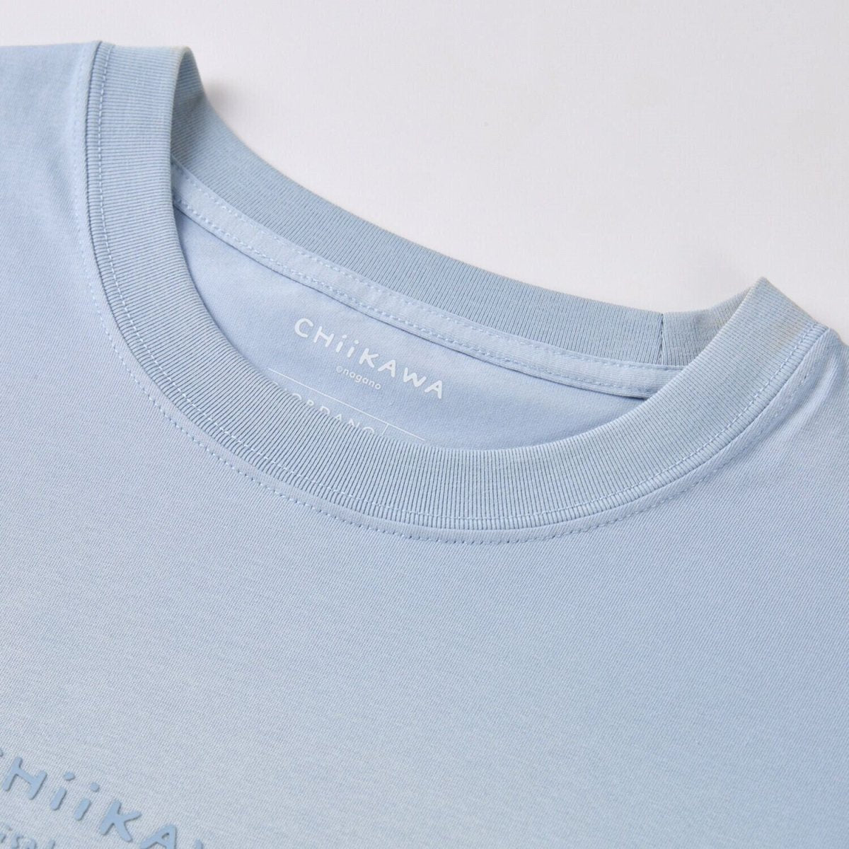 Giordano Men's Chiikawa Subdued Blue Relaxed Graphic Tee - Premium Print Tee