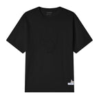 Giordano Men's Chiikawa Usagi Printed Cotton Blend Relaxed Tee - Premium Print Tee