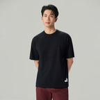 Giordano Men's Chiikawa Usagi Printed Cotton Blend Relaxed Tee - Premium Print Tee