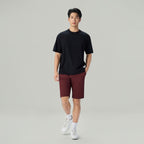 Giordano Men's Chiikawa Usagi Printed Cotton Blend Relaxed Tee - Premium Print Tee