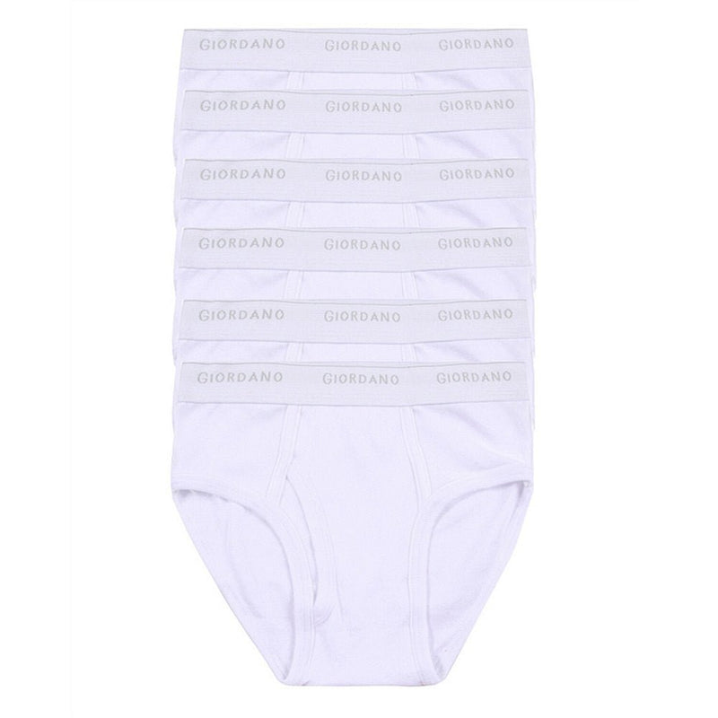 Giordano Men's Classic Briefs (6 Pack) - Premium Briefs