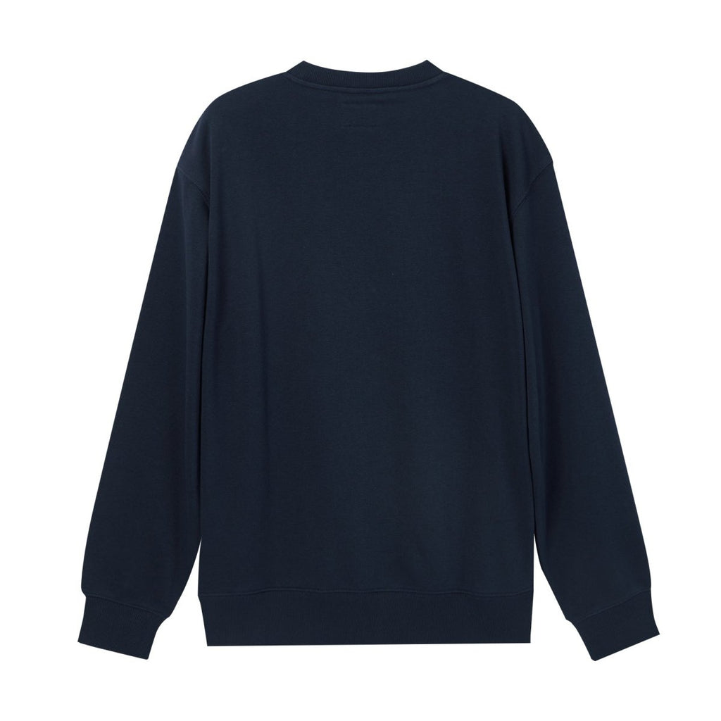 Giordano Men's Classic French Terry Crew Neck Long Sleeve Relaxed Fit Print Sweatshirt - Premium Sweatshirts