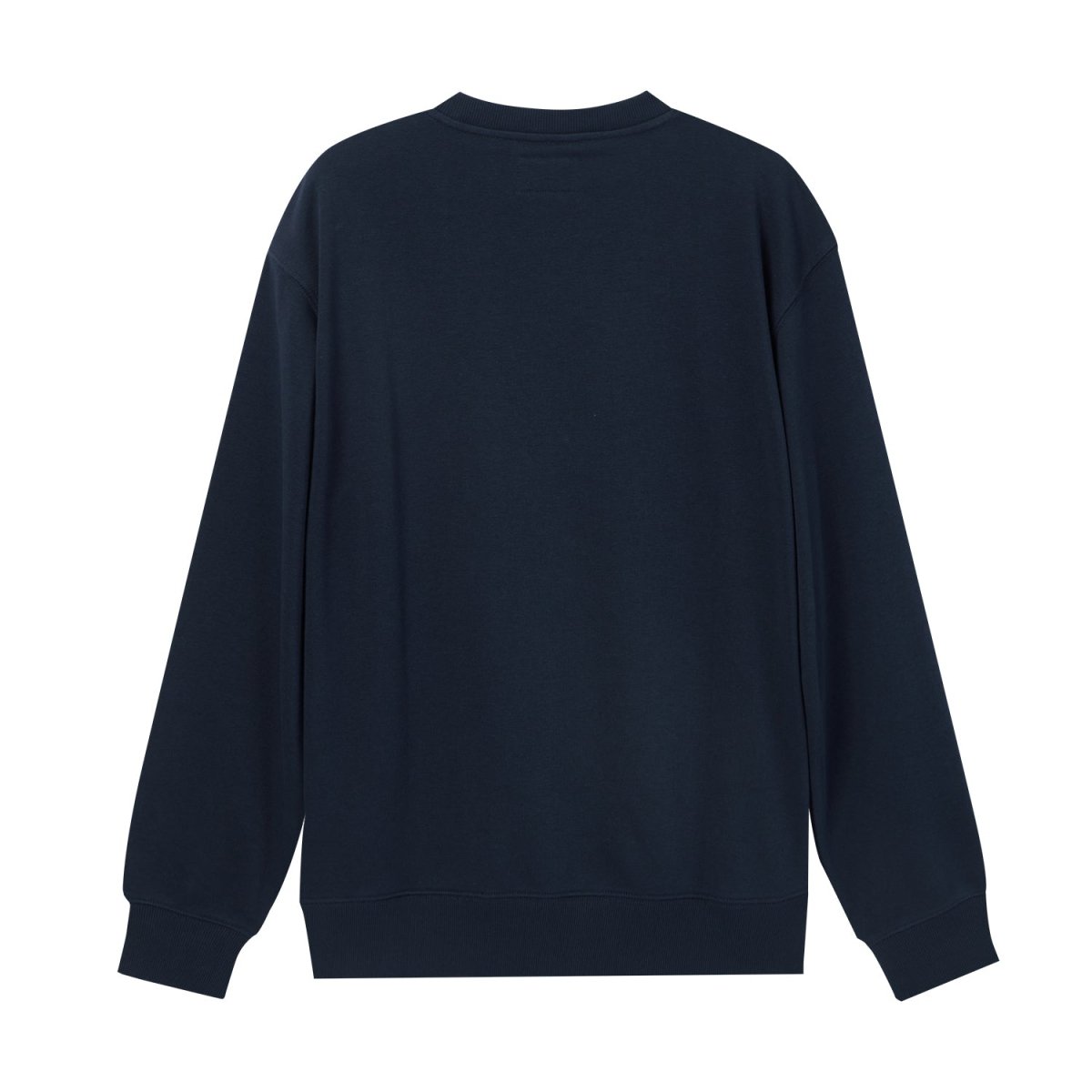 Giordano Men's Classic French Terry Crew Neck Long Sleeve Relaxed Fit Print Sweatshirt - Premium Sweatshirts