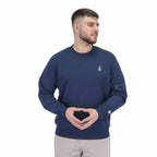 Giordano Men's Classic French Terry Crew Neck Long Sleeve Relaxed Fit Print Sweatshirt - Premium Sweatshirts