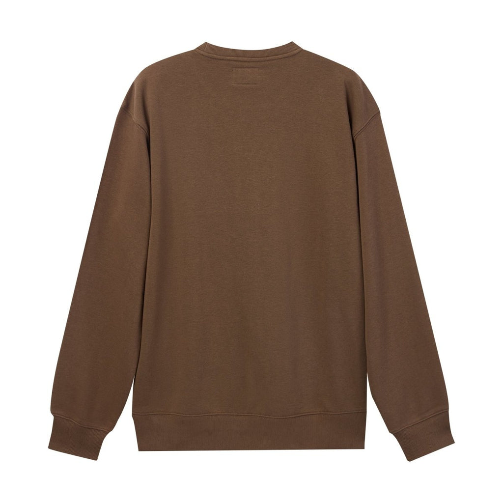 Giordano Men's Classic French Terry Crew Neck Long Sleeve Relaxed Fit Print Sweatshirt - Premium Sweatshirts