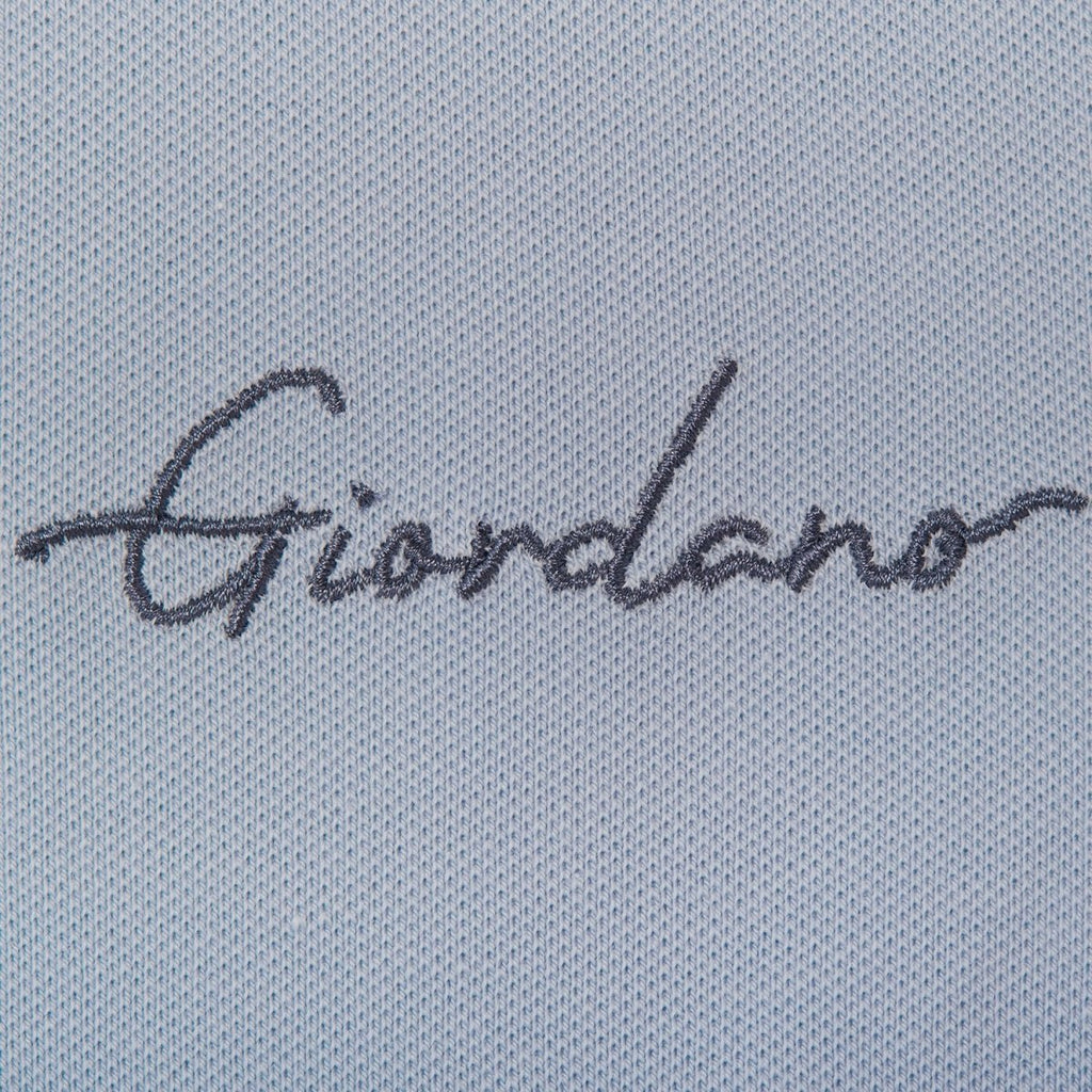 Giordano Men's Classic Slim Fit Polo With Signature Embroidery - Premium Polo