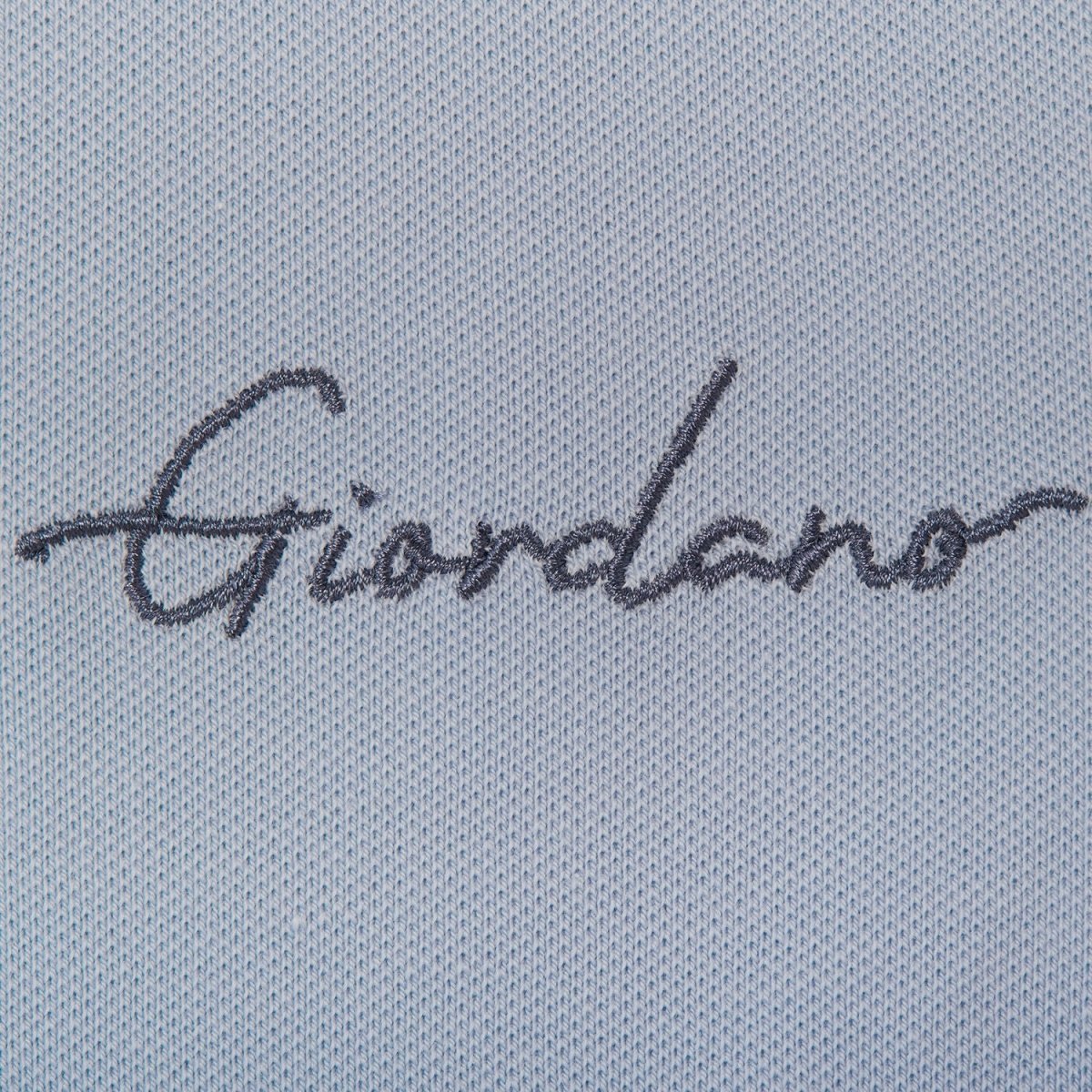 Giordano Men's Classic Slim Fit Polo With Signature Embroidery - Premium Polo