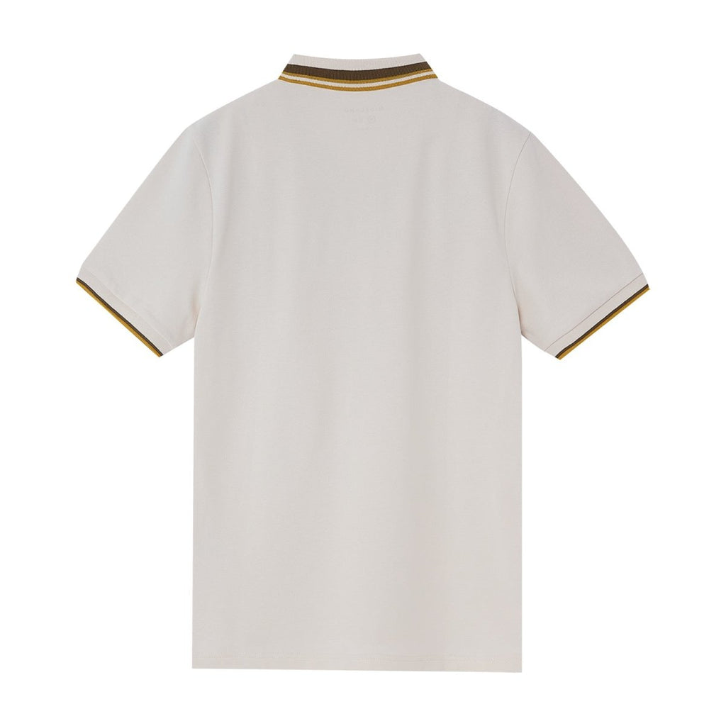 Giordano Men's Classic Slim Fit Polo With Signature Embroidery - Premium Polo