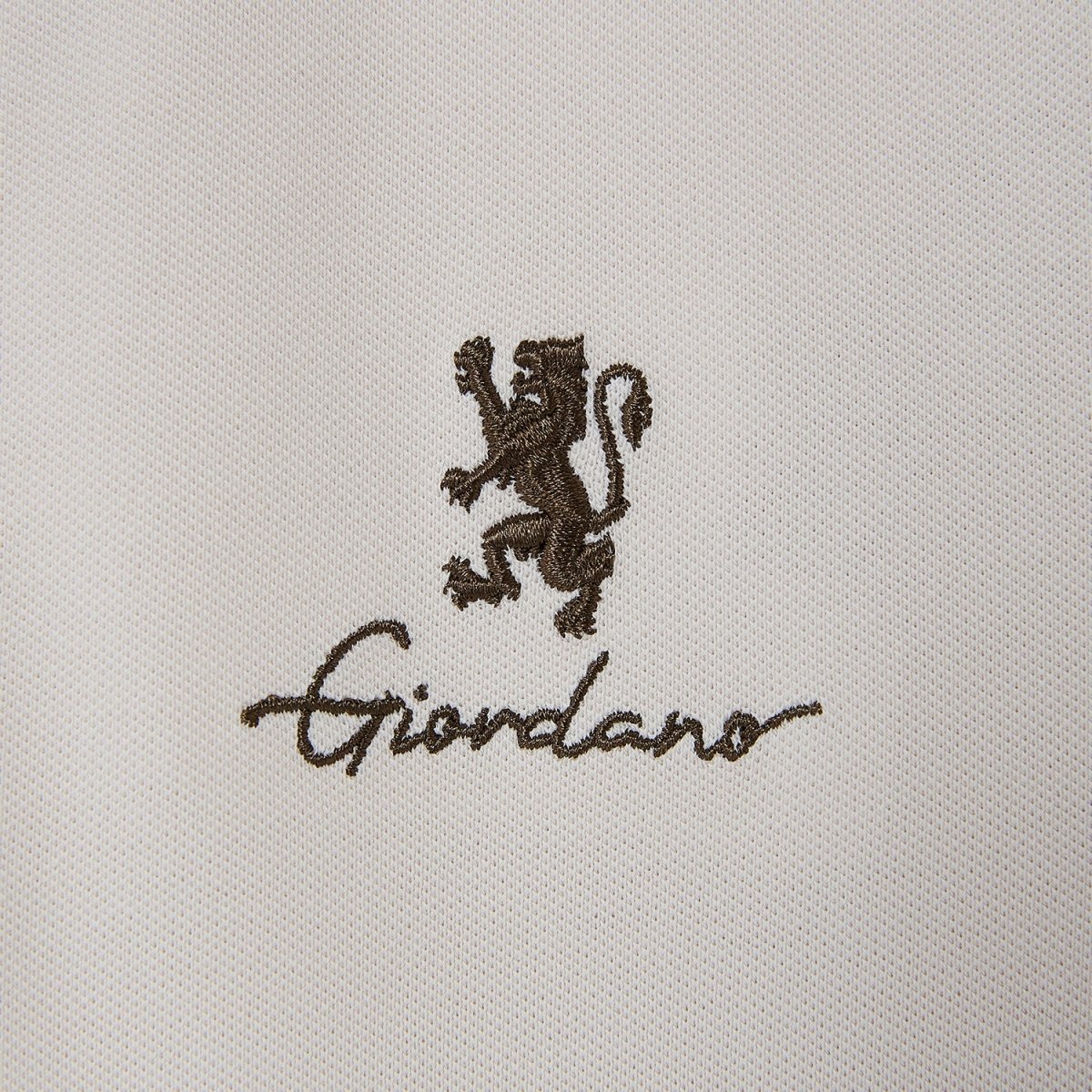 Giordano Men's Classic Slim Fit Polo With Signature Embroidery - Premium Polo