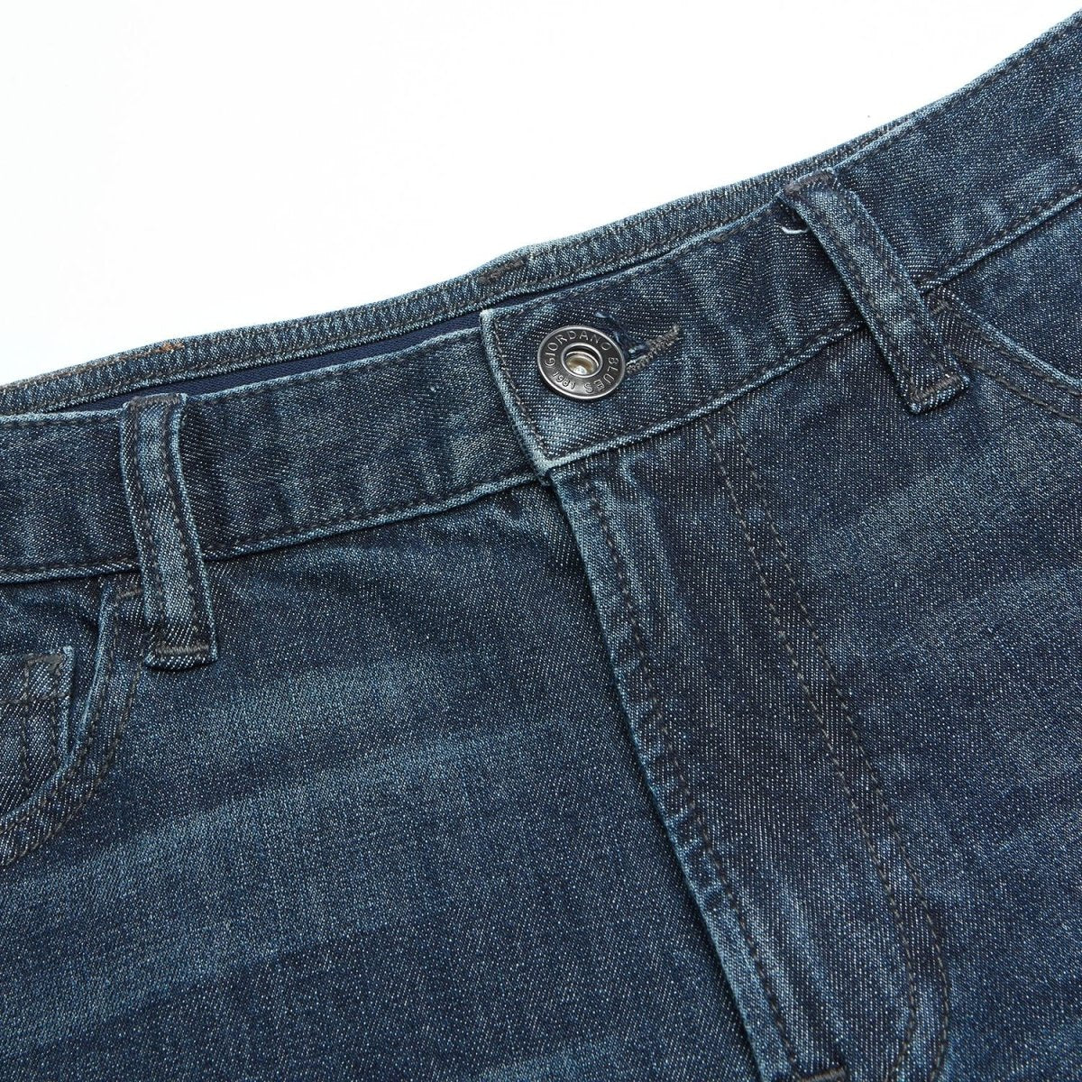 Giordano Men's Comfort Stretch Denim Regular Tapered 2.0 Jeans - Premium Jeans